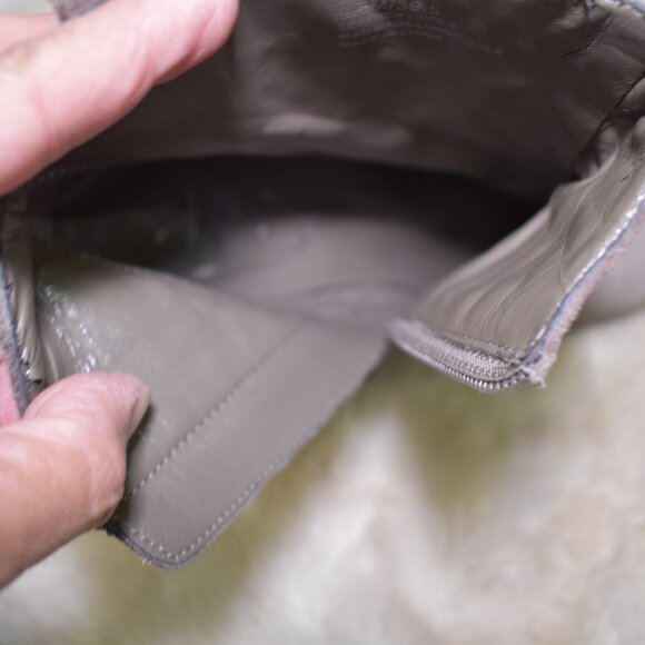 Jessica Simpson Suede Cowgirl Fringe Ankle Booties Brown Western Size 9.5 - Picture 8 of 13